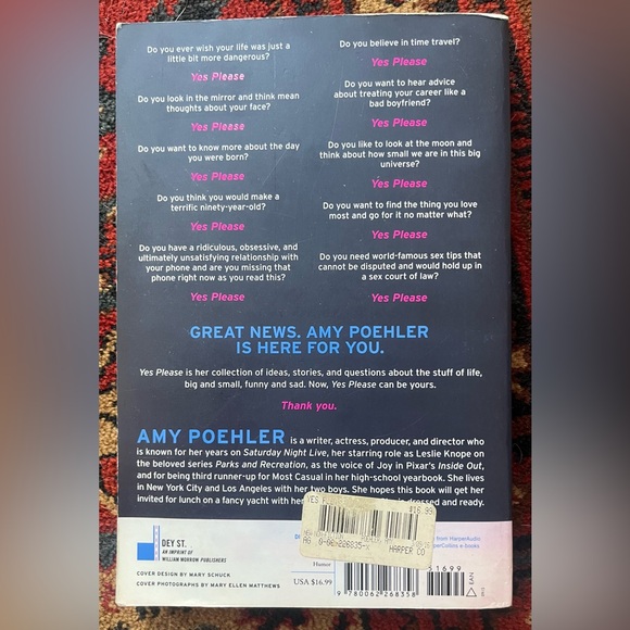 Yes Please By Amy Poehler - Picture 2 of 2